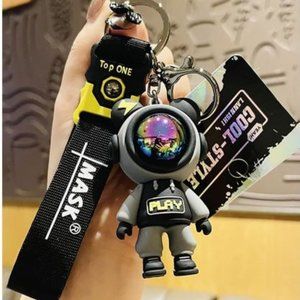 Creative bear keychain